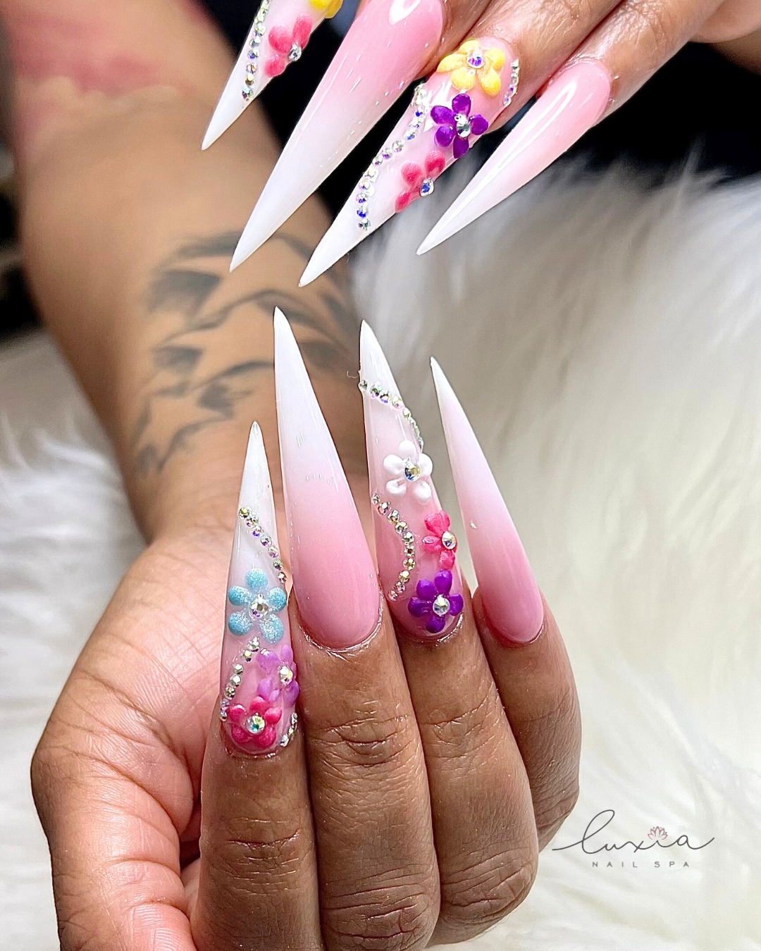 Luxia Nail Spa - Sam Rittenberg Blvd. nail work in Charleston, South Carolina